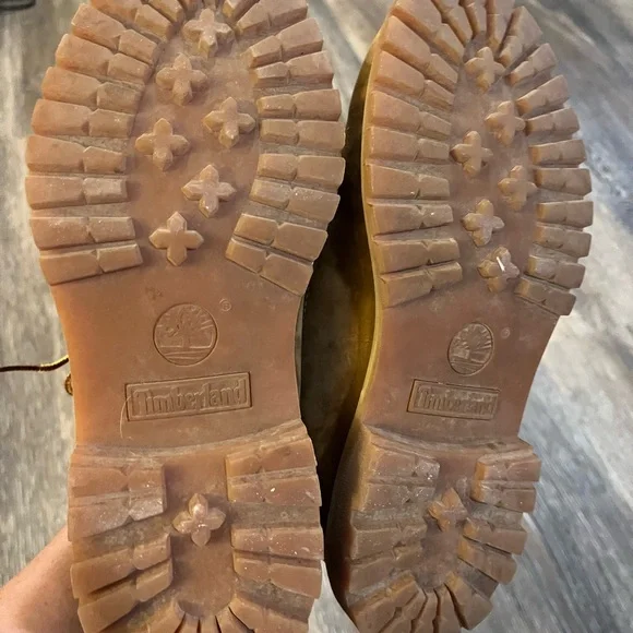 Timberland Brown Leather Boots Rugged Ankle-High Design - Picture 3 of 3